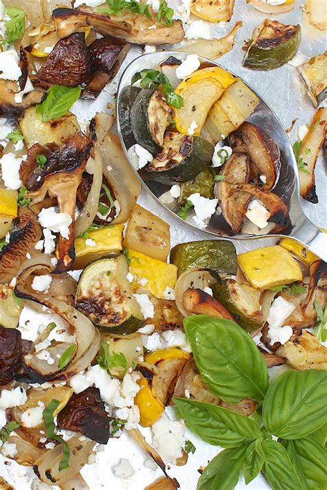 roasted-zucchini-and-mushrooms-with-feta-the image
