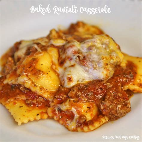 baked-ravioli-casserole-recipes-food-and-cooking image