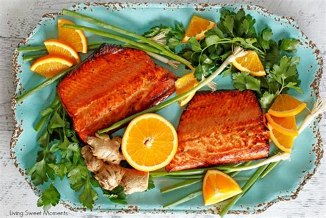 delicious-orange-ginger-glazed-salmon image