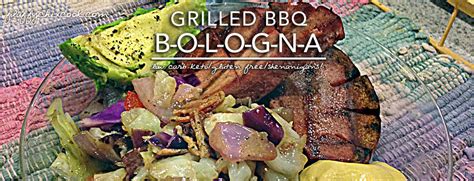 grilled-bologna-steak-with-low-carb-keto-texas-bbq image