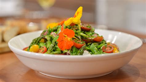 spring-vegetable-salad-with-honey-lemon-vinaigrette image