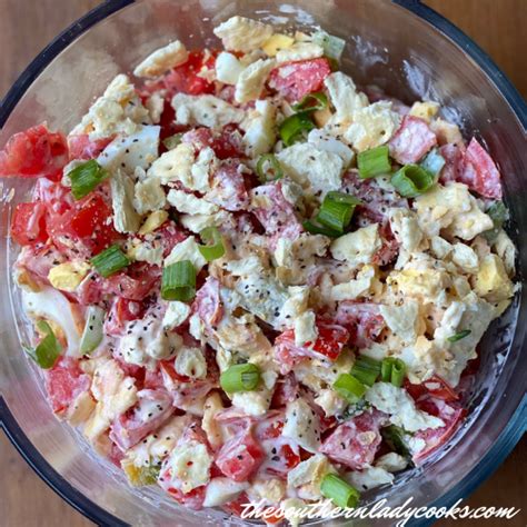 southern-tomato-cracker-salad-the-southern image