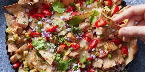 best-fiesta-bbq-chicken-nachos-recipe-womans-day image