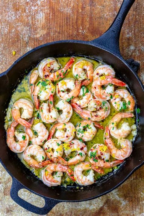 easy-shrimp-scampi-recipe-the-mediterranean-dish image