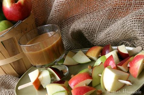 mini-caramel-apples-food-on-a-stick-hoosier image