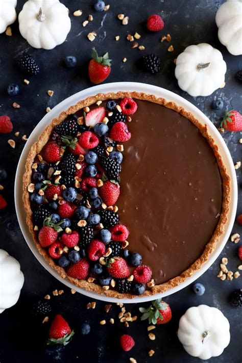 chocolate-tart-with-hazelnut-crust-cake-n-knife image