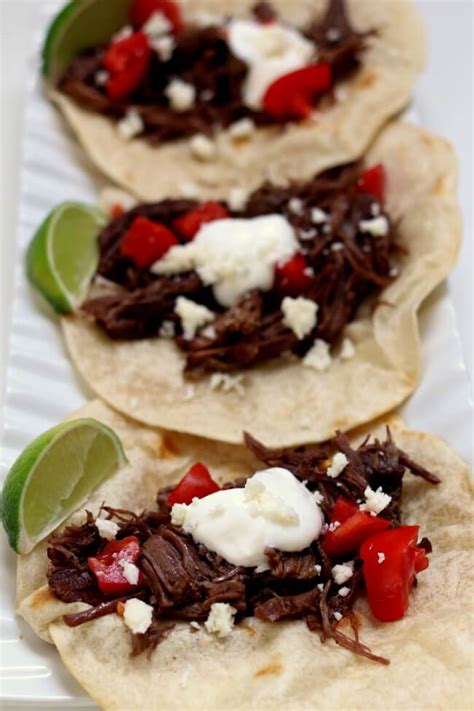 slow-cooker-shredded-beef-street-tacos image