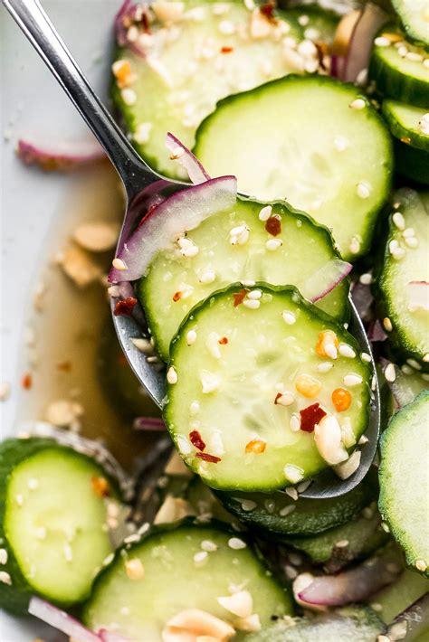 sweet-and-tangy-thai-cucumber-salad-recipe-little image