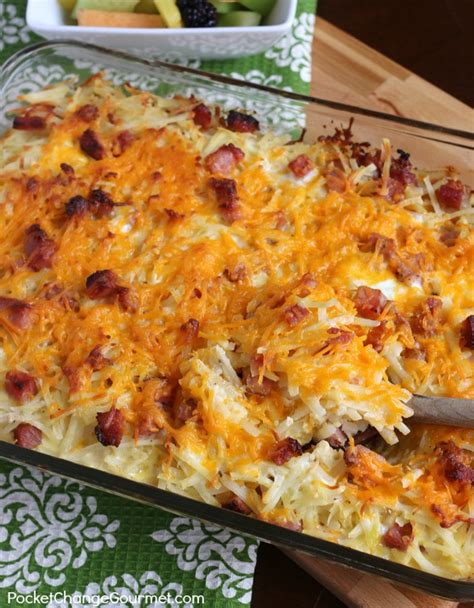 best-hashbrown-casserole-recipe-with-ham-and-cheese image