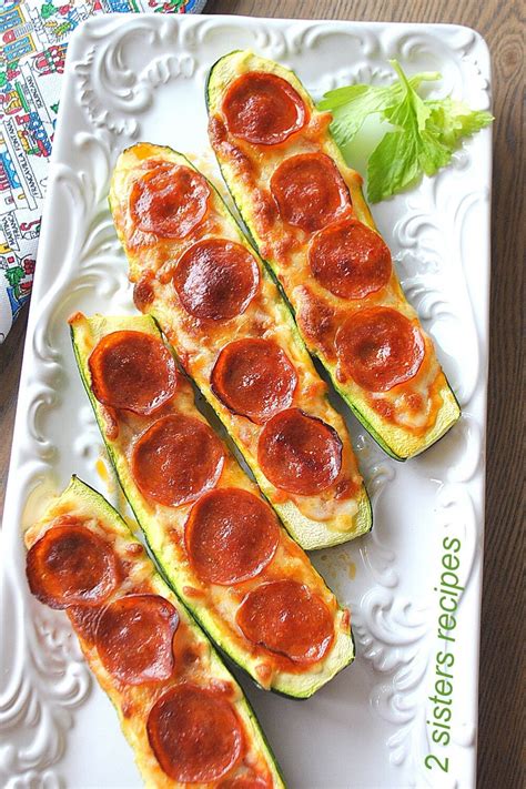 zucchini-pepperoni-pizza-boats-2-sisters-recipes-by image