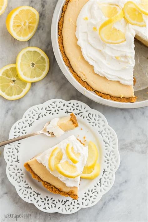 lemon-icebox-pie-the-recipe-rebel image