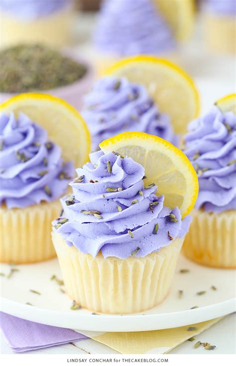 lemon-lavender-cupcakes-the-cake-blog image