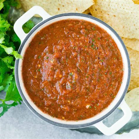 chipotle-salsa-easy-blender-recipe-rachel-cooks image