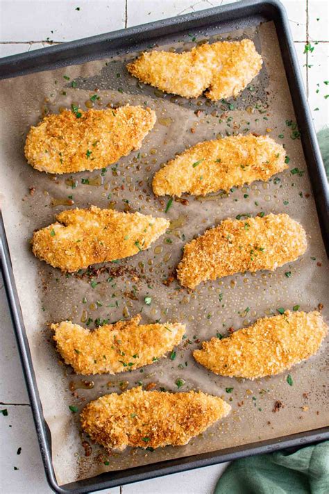 crispy-oven-baked-chicken-tenders-recipes-from-a image
