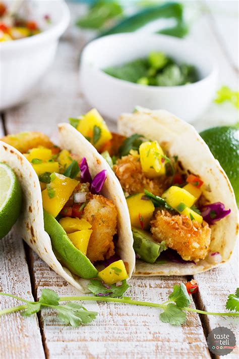coconut-shrimp-tacos-with-mango-salsa-taste-and image