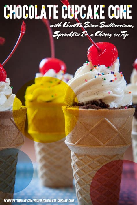 chocolate-cupcake-cones-cupcake-cones-recipes-eat image