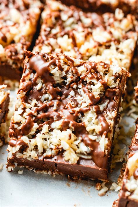 no-bake-peanut-butter-chocolate-coconut-bars image