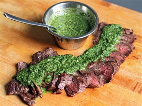 grilled-flat-iron-with-chimichurri-the-culinary-food image
