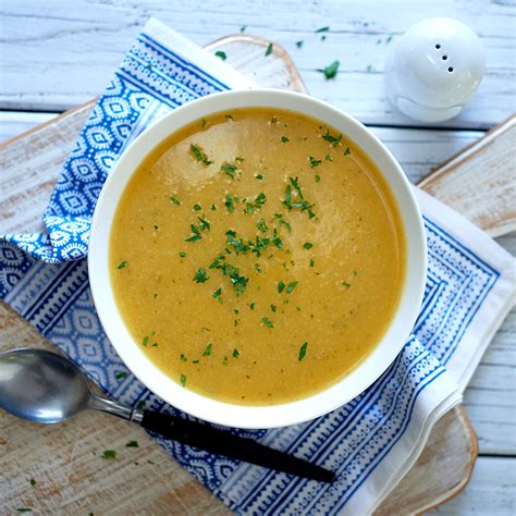 creamy-vegetable-soup-healthier-happier image