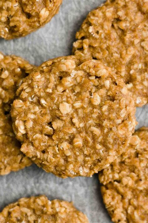 healthy-almond-butter-oatmeal-breakfast-cookies image
