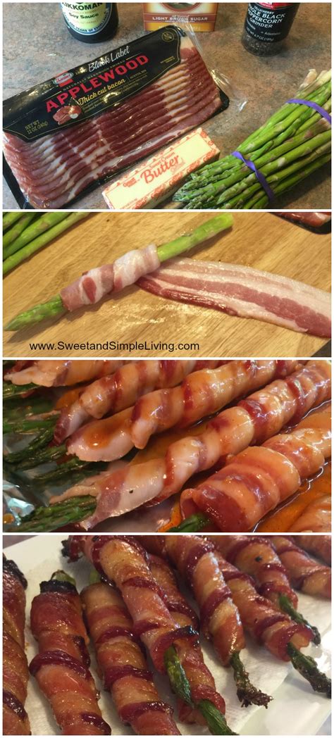 the-best-bacon-wrapped-asparagus-ever-sweet image