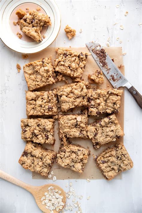 chewy-oatmeal-peanut-butter-chocolate-chip-bars image