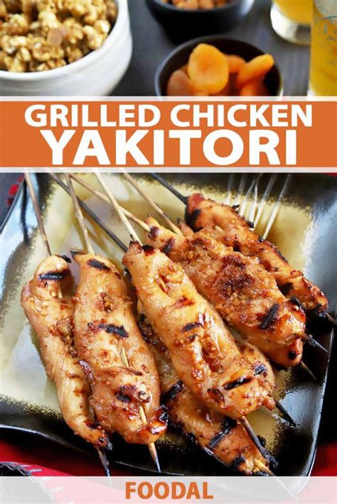 grilled-chicken-yakitori-recipe-foodal image
