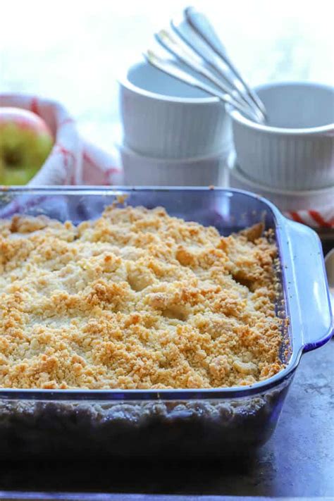 gluten-free-apple-crumble-without-oats-a-bakers image