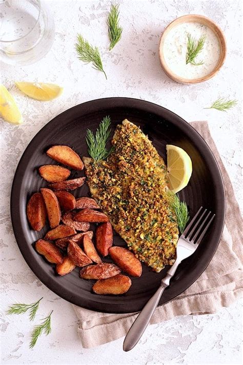 pistachio-crusted-fish-with-lemon-dill-aioli-from-a image