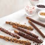 chocolate-dipped-pretzel-rods-paula-deen-magazine image