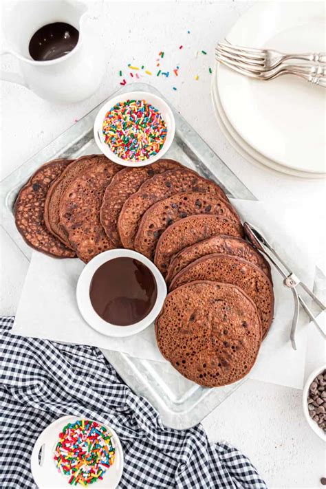 brownie-pancakes-pancake image