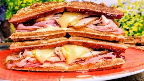 monte-cristo-waffle-sandwich-recipe-throwdown image