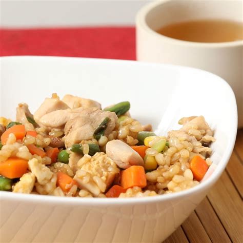 easy-chicken-fried-rice-recipe-eatingwell image