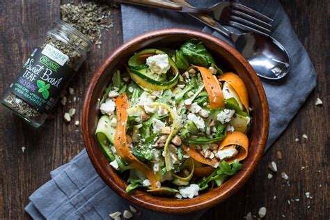 10-minute-veggie-ribbon-salad-recipe-the-wanderlust image