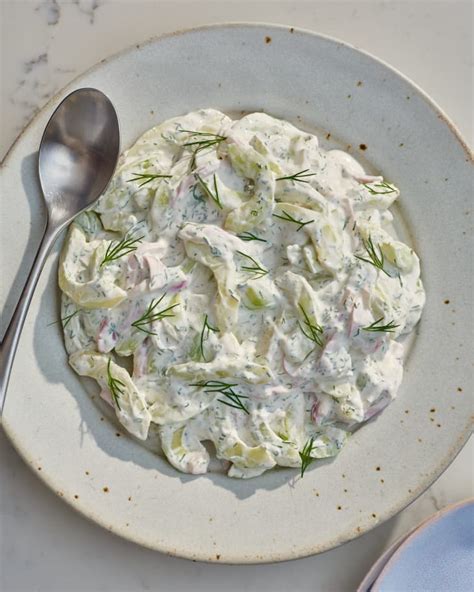 this-creamy-dill-cucumber-salad-has-a-smart-secret image