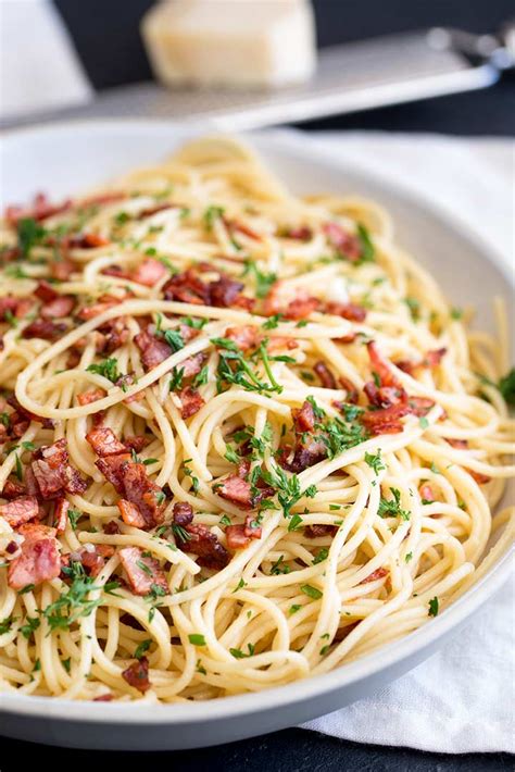 easy-garlic-bacon-pasta-sprinkles-and-sprouts image