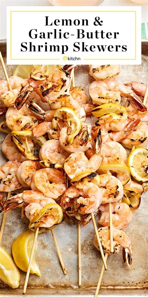 garlic-butter-shrimp-skewers-kitchn image