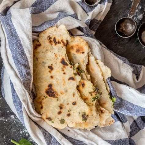 garlic-naan-recipe-simple-flaky-indian-flatbread image