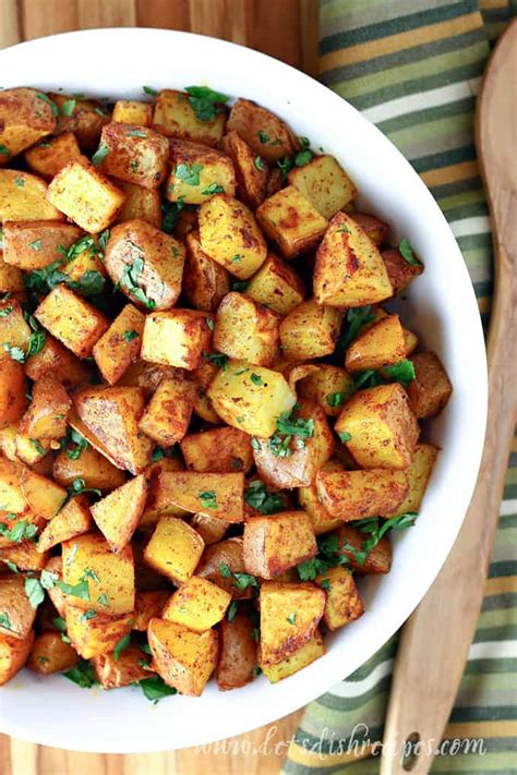 moroccan-roasted-potatoes-lets-dish image