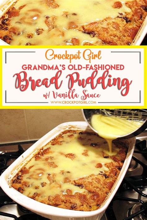 grandmas-old-fashioned-bread-pudding-with-vanilla image