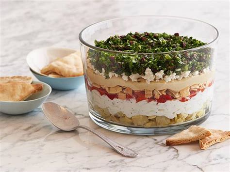 how-to-make-7-layer-vegetarian-greek-dip-food image