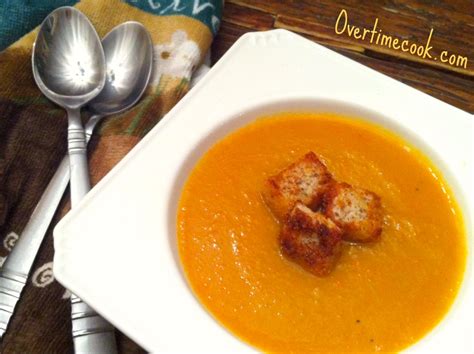 creamy-orange-vegetable-soup-overtime-cook image
