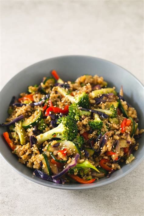 brown-rice-stir-fry-with-vegetables-simple-vegan-blog image