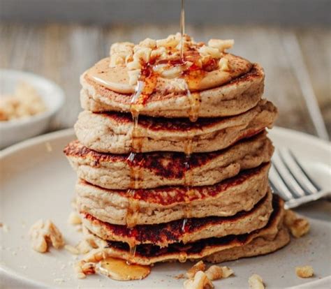 healthy-chai-spiced-pancakes-vegan-gluten-free image