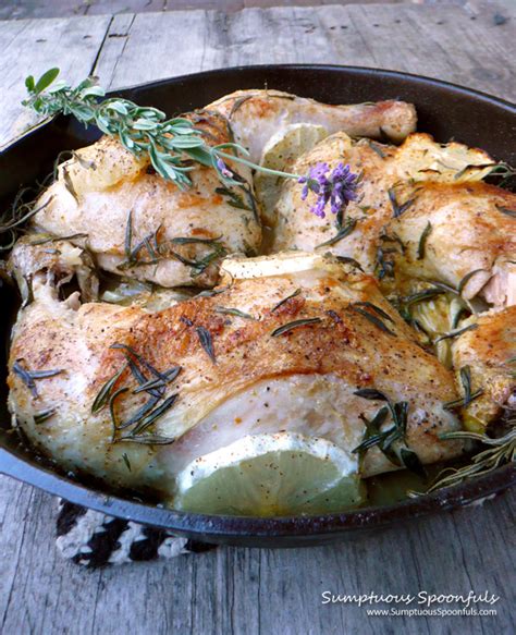 honey-lemon-lavender-roasted-chicken-sumptuous image