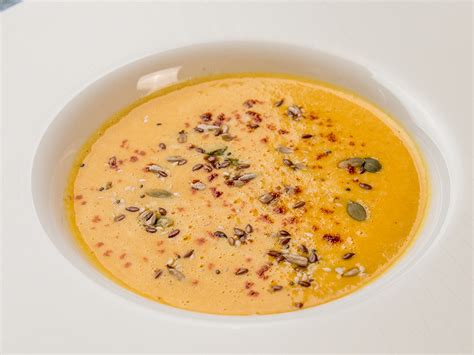 squash-and-bacon-soup-so-delicious image