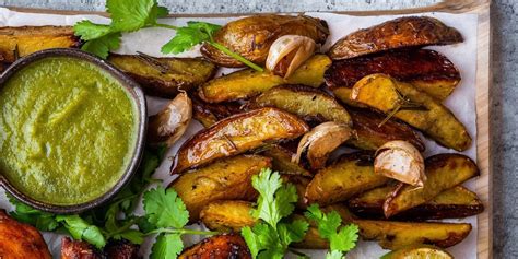 garlic-herbed-potato-wedges-traeger-grills image