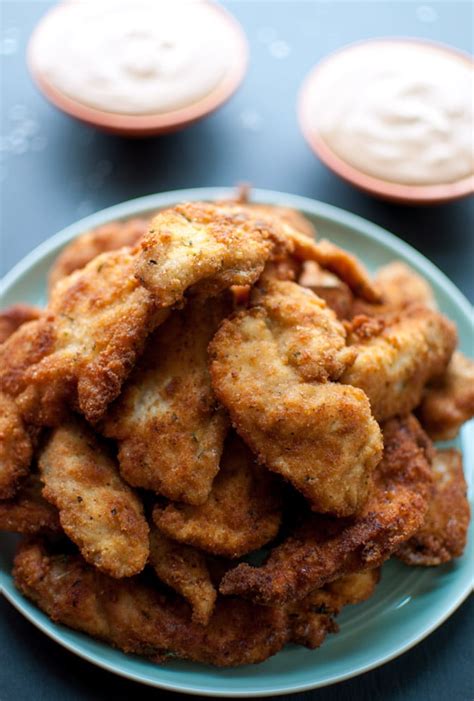 easy-breaded-chicken-tenders-with-a-3-ingredient-dip image