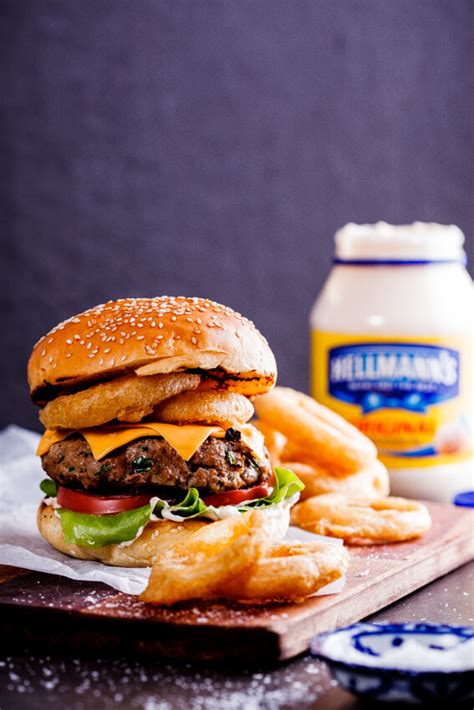 cheeseburger-with-crispy-onion-rings-simply-delicious image