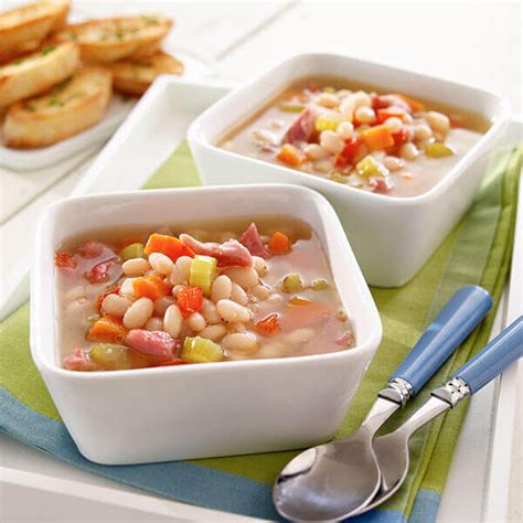 classic-ham-bean-soup-recipe-land-olakes image
